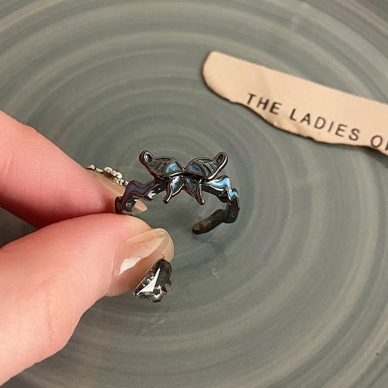 Stylish Aesthetic Butterfly Ring for Fashionable Look — image 1