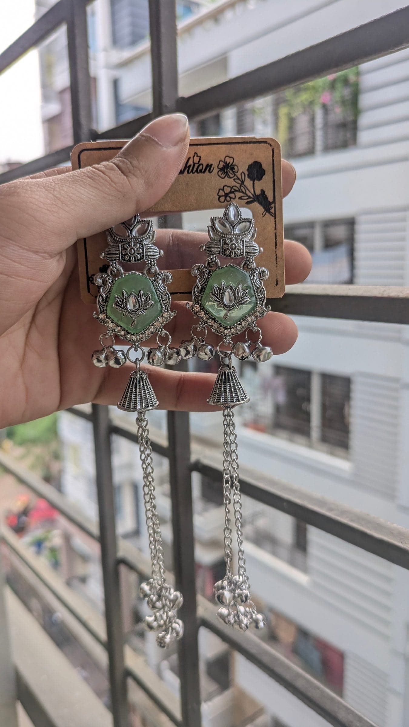 Traditional Kashmiri Jhumka Earrings for Elegant Look — image 1
